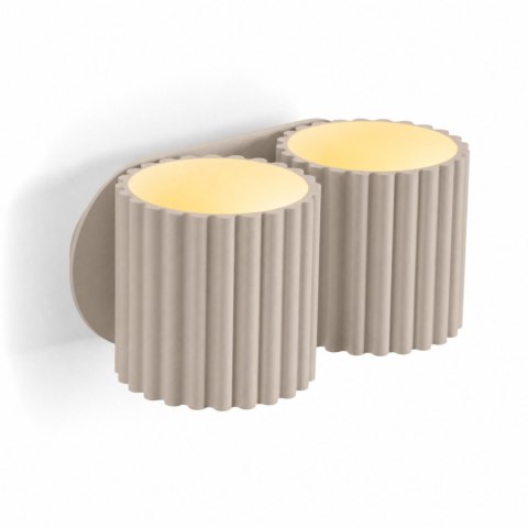 Sollux Lighting Kinkiet AURA 2 taupe G9