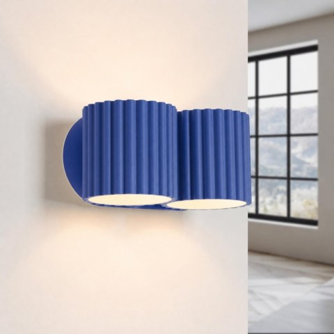 Sollux Lighting Kinkiet AURA 2 ultramaryna G9