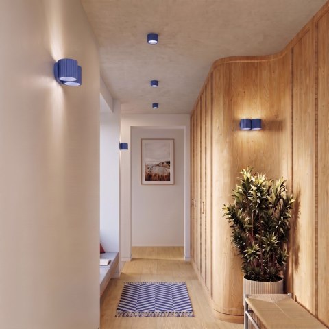 Sollux Lighting Kinkiet AURA 2 ultramaryna G9