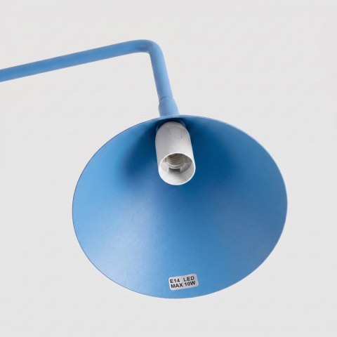Sollux Lighting Lampa biurkowa NOX błękitna