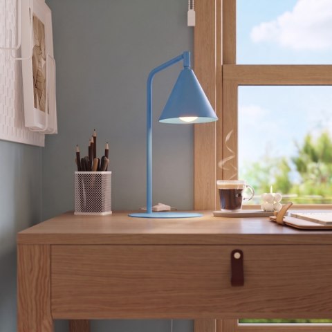 Sollux Lighting Lampa biurkowa NOX błękitna