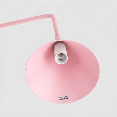 Sollux Lighting Lampa biurkowa NOX różowa
