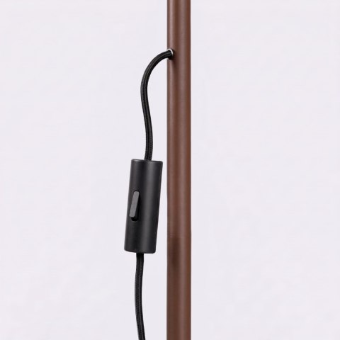 Sollux Lighting Lampa podłogowa NOX brązowa