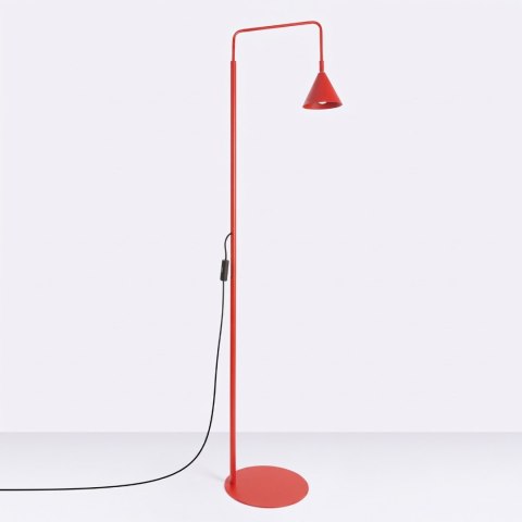 Sollux Lighting Lampa podłogowa NOX czerwona