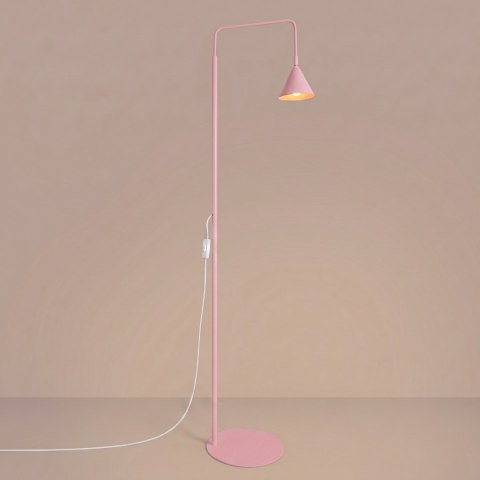 Sollux Lighting Lampa podłogowa NOX różowa