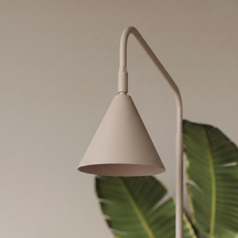 Sollux Lighting Lampa podłogowa NOX taupe