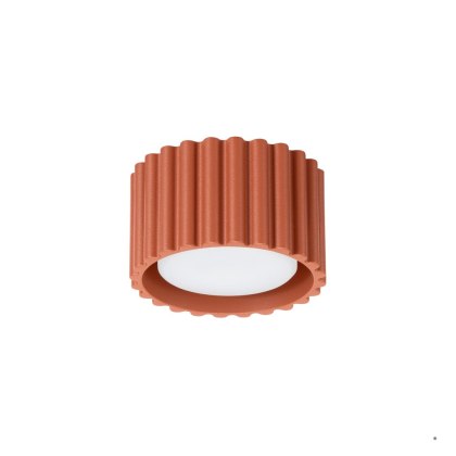Sollux Lighting Plafon AURA 1 ochra czerwona Gx53