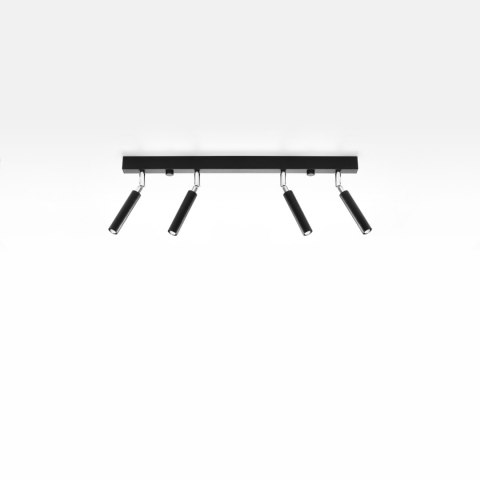 Sollux Lighting Plafon EYETECH 4 czarny