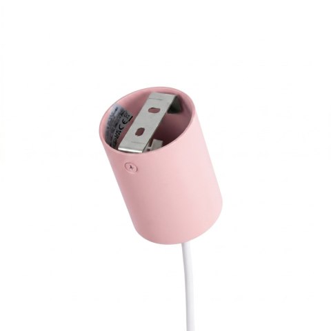Sollux Lighting Żyrandol KARBON 4 różowa