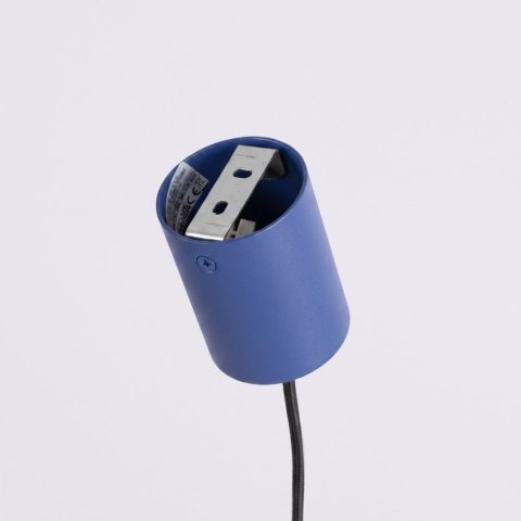 Sollux Lighting Żyrandol KARBON 4 ultramaryna