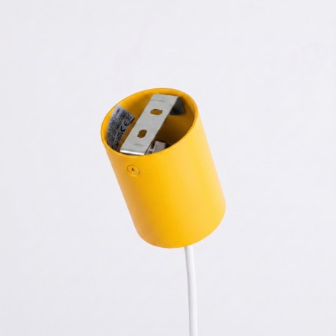 Sollux Lighting Żyrandol KARBON 4 żółta
