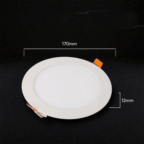 12W LED PANEL LIGHT WITH CREE CHIP CCT:3IN1 RD - 6YRS WARRANTY