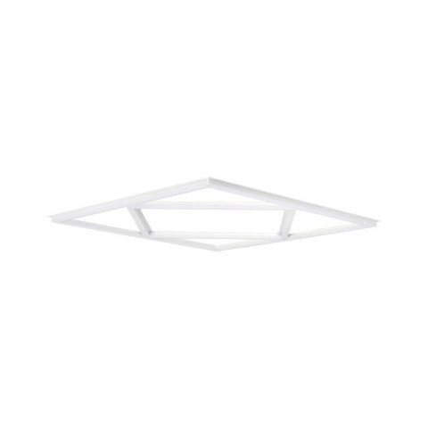 64W LED DIAMOND-IN-SQUARE PANEL LIFUD DRIVER+QC 595x595MM FLICKER FREE 6500K