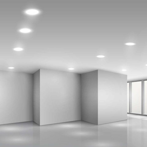 Mini Pannello LED Chip CREE 22W Rotondo da Incasso CCT