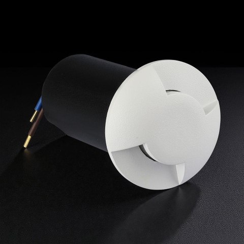 Oprawa gruntowa ogrodowa najazdowa V-TAC 1W LED biała 4-stronna IP67 VT-1171 6400K 50lm