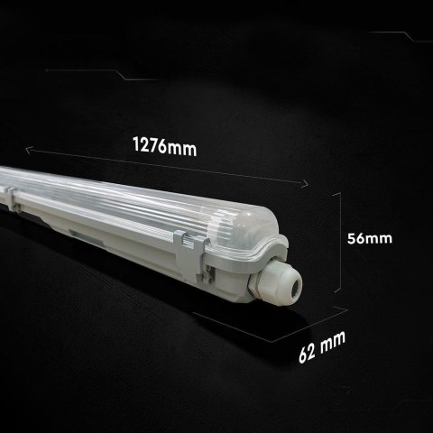 TF SERIES WATERPROOF FITTING 1X1.2M IP65
