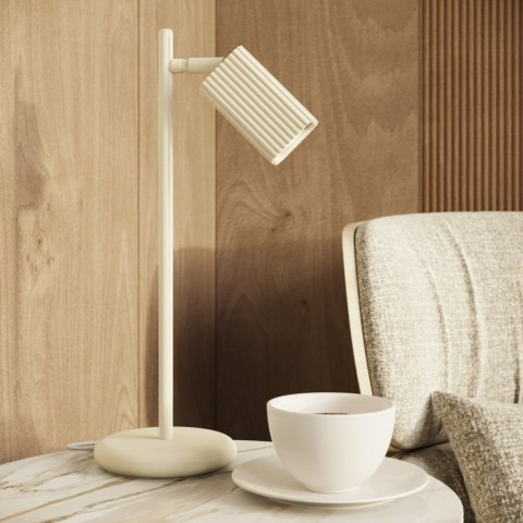 Sollux Lighting Lampa biurkowa RAYO beżowa