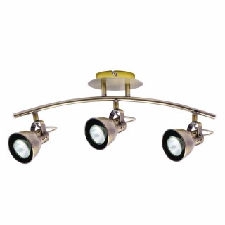 Lampa sufitowa Bolzano 3 Kinkiet 3xGU10 patyna LP-8067/3W patyna