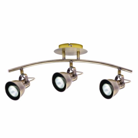 Lampa sufitowa Bolzano 3 Kinkiet 3xGU10 patyna LP-8067/3W patyna