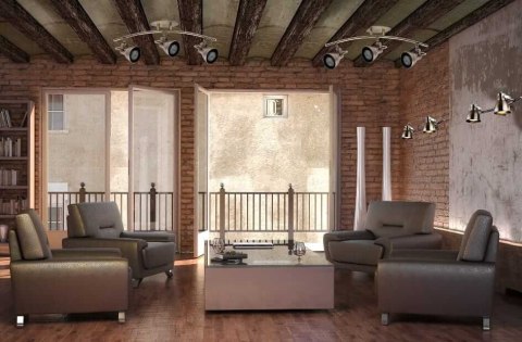 Lampa sufitowa Bolzano 3 Kinkiet 3xGU10 patyna LP-8067/3W patyna