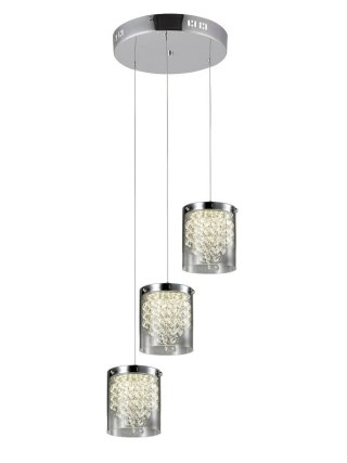 Lampa wisząca Cantos 3xLED transparentna LP-1114/3C