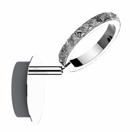 Lampa ścienna sufitowa Carrara 1 spot LP-1864/1W