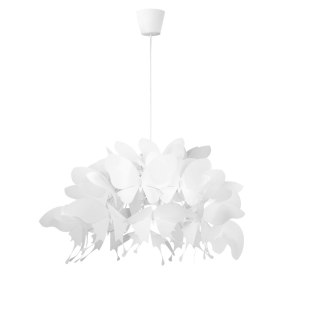 Lampa wisząca Farfalla biała 1xE27 Light Prestige