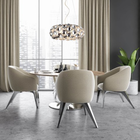 Żyrandol Lampa wisząca Ferrara L 3xE14 chrom LP-17060/3P