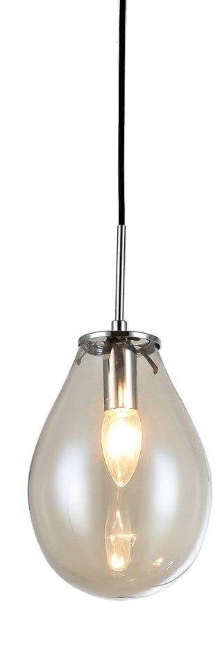 Lampa wisząca Fondi czarna 1xE14 Light Prestige