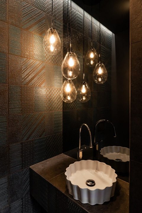 Lampa wisząca Fondi czarna 3xE14 Light Prestige