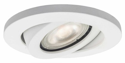 Ruchome oczko podtynkowe Lagos białe IP20 1xGU10 Light Prestige