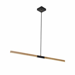 Lampa wisząca Lugano 1xLED brązowa/czarna LP-2828/1P -132