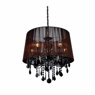 Lampa wisząca Mona 5xE14 czarna LP-5005/5P czarna