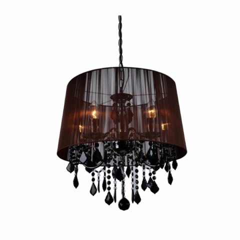 Lampa wisząca Mona 5xE14 czarna LP-5005/5P czarna