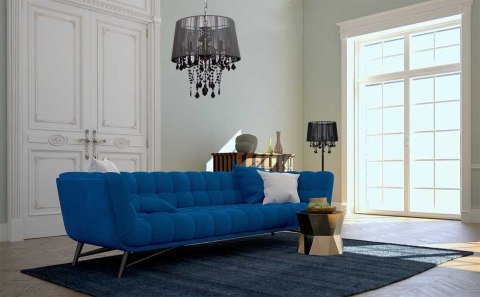 Kinkiet Mona 1xE14 czarna LP-5005/1W czarny