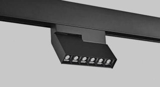 Reflektor Lunar 6x1W Magnetic 6xLED czarny LP-561-MAG-BK