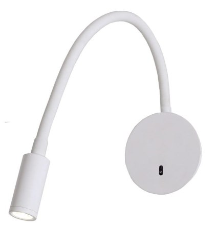 Kinkiet na elastycznym wysięgniku Senise biały LED 3000K Light Prestige