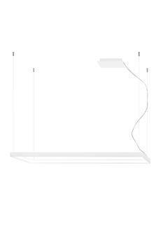 Sollux Lampa Żyrandol TUULA L biały LED 4000K