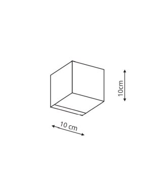 Kinkiet Alaska 1xG9 czarny LP-104/1W BK