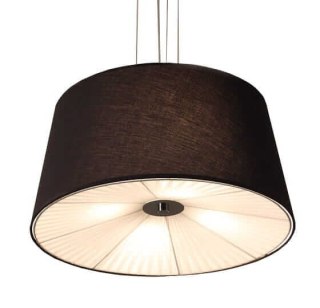 Lampa wisząca Bali 4xE27 czarna LP-1322/1P BK