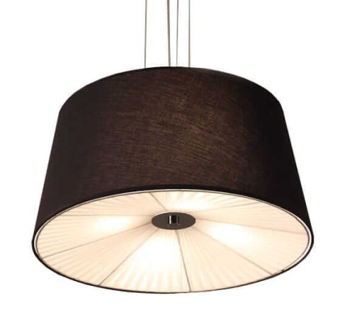 Lampa wisząca Bali 4xE27 czarna LP-1322/1P BK