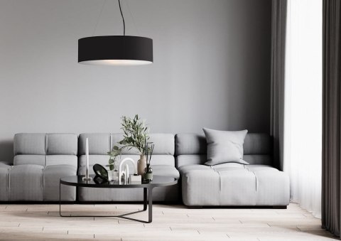 Lampa wisząca Delos 2xE27 czarna LP-8144/1P BK