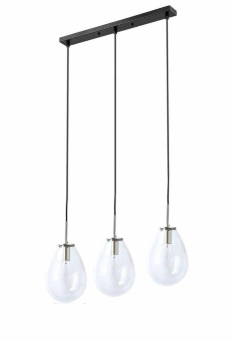Lampa wisząca Fondi linia 3xE14 transparentna LP-1214/3L