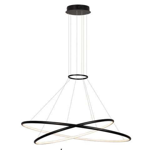 Lampa wisząca Halifax 2xLED czarna LP-940/2P 4BK