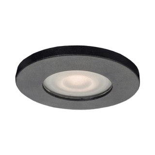 Oczko podtynkowe Lagos czarne IP65 1xGU10 Light Prestige