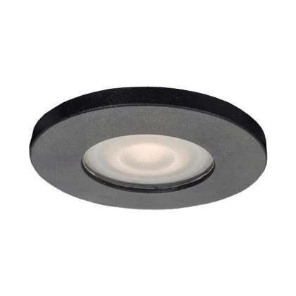 Oczko podtynkowe Lagos czarne IP65 1xGU10 Light Prestige