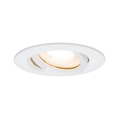 Ruchome oczko podtynkowe Lagos białe IP65 1xGU10 Light Prestige