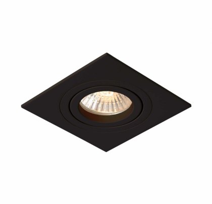 Oprawa podtynkowa Metis czarna 1xGU10 Light Prestige