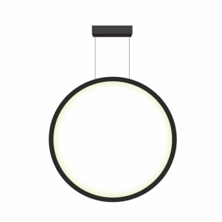 Lampa wisząca Mirror duża 1xLED czarna LP-999/1P L BK