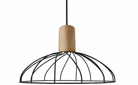 Lampa wisząca Moderno duża 1xGU10 LP-1221/1P B BK